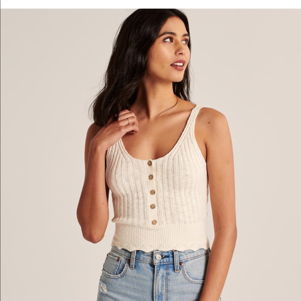 NWOT Abercrombie Ribbed Tank